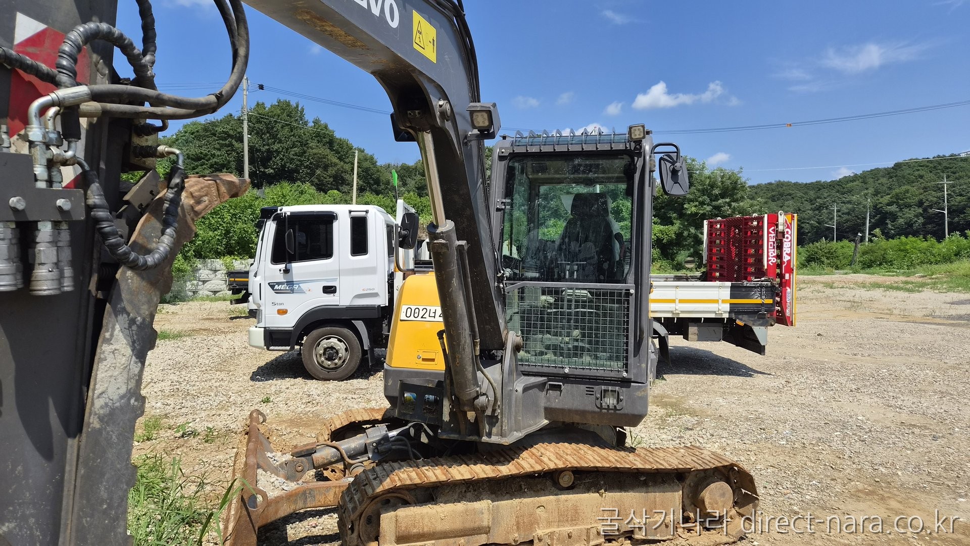 볼보 EC60E PRO 회전링크