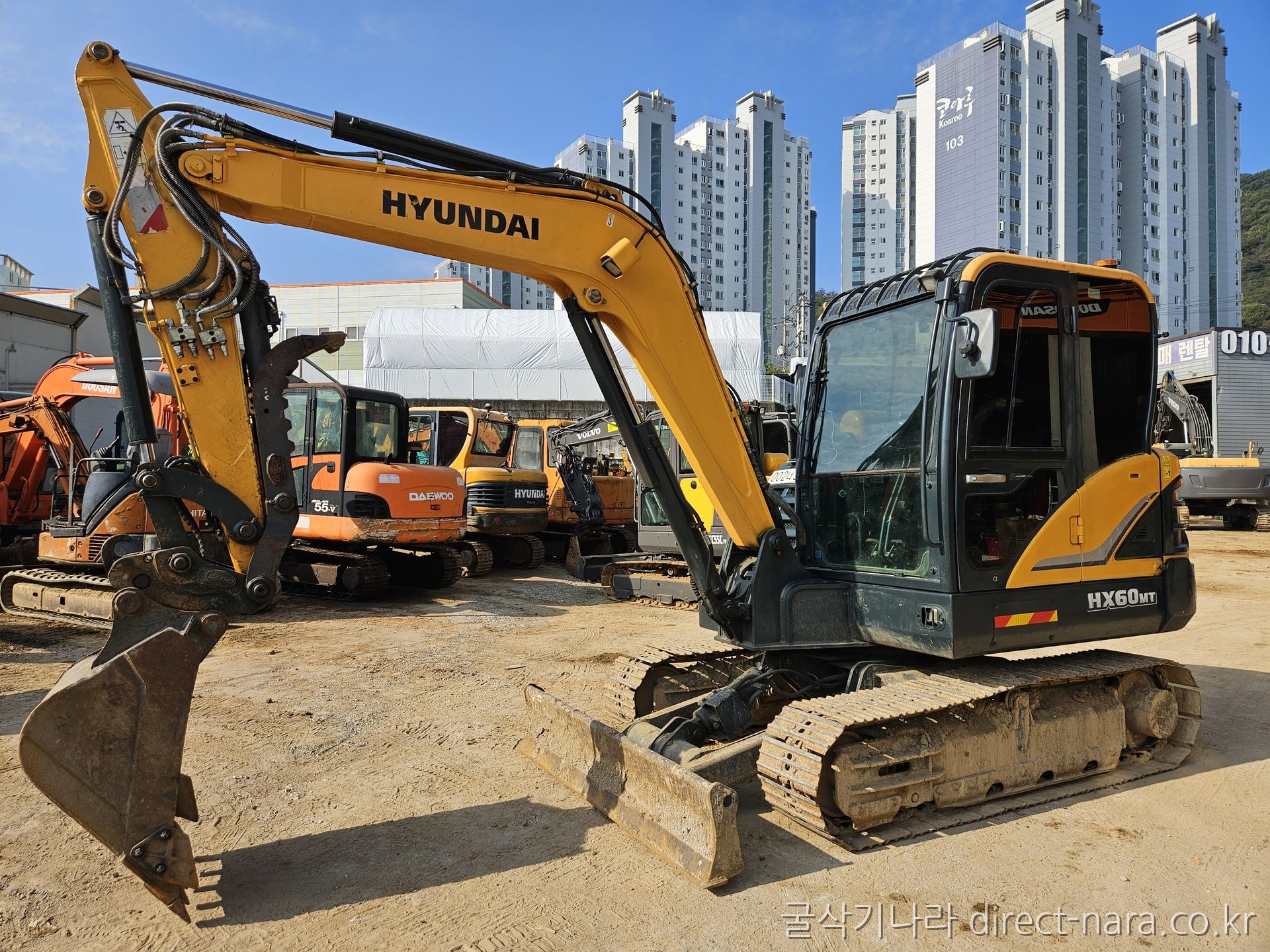 HX60MT코집회전라인저가동