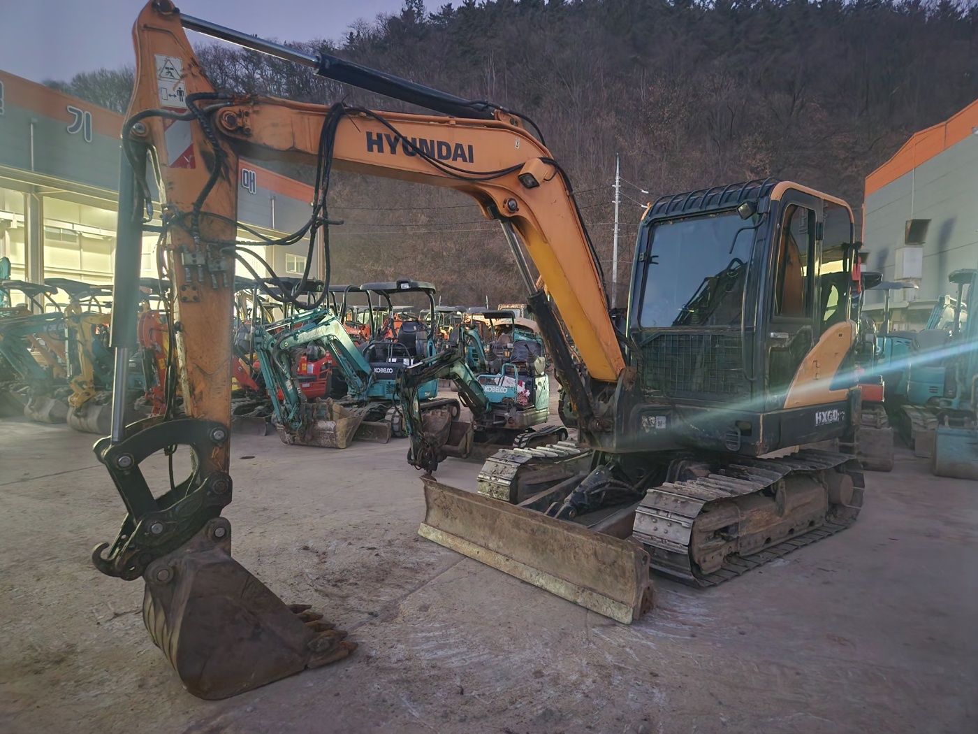HX60산판용(회전라인)