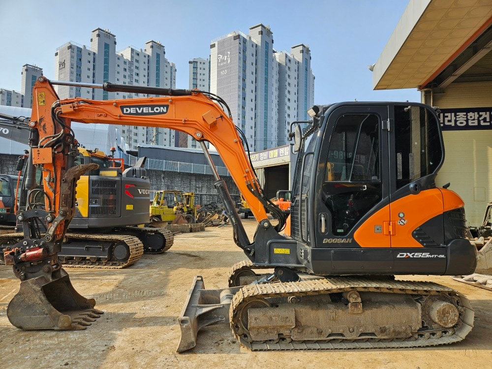두산DX55MT-5L(집게+회전)